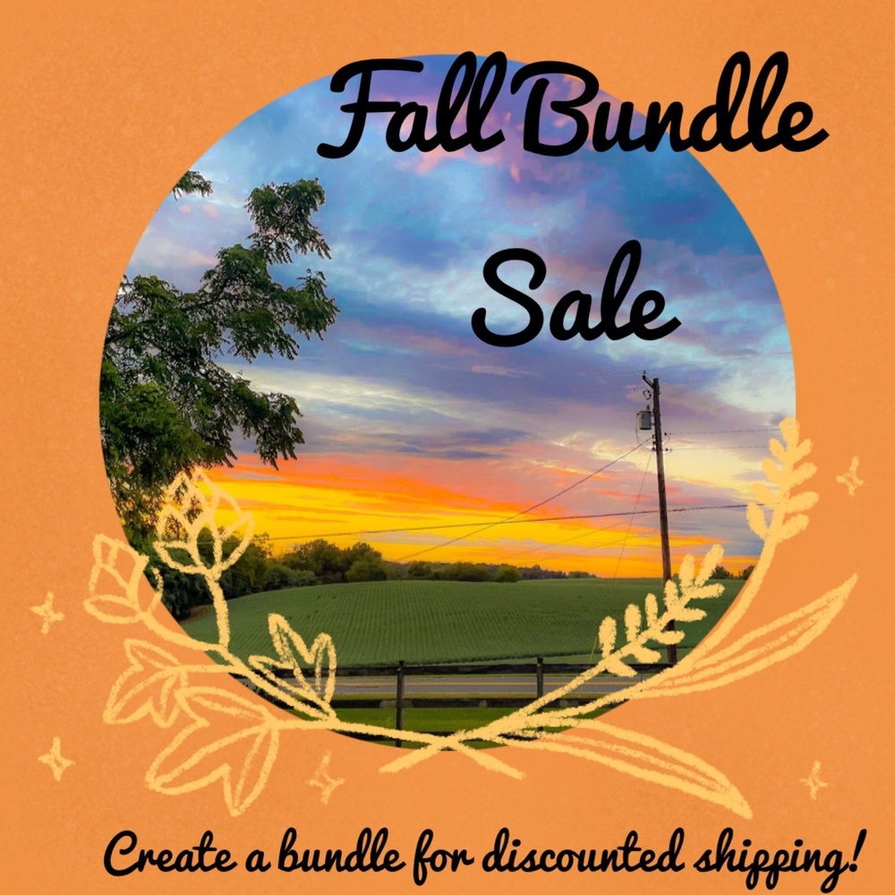 Create a bundle of items and receive an offer for discounted shipping!